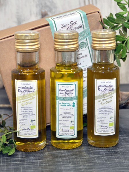 Olivenöl: Mild, Naturtrüb, Unser Grünes